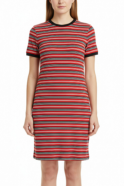 Bershka Šaty Červené Vel. M