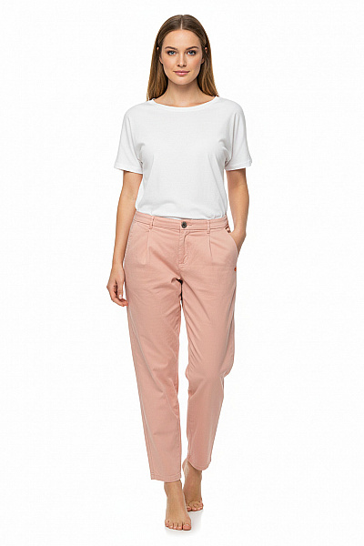 Scotch & Soda Dámské Chino Kalhoty Růžové Vel. 29/32