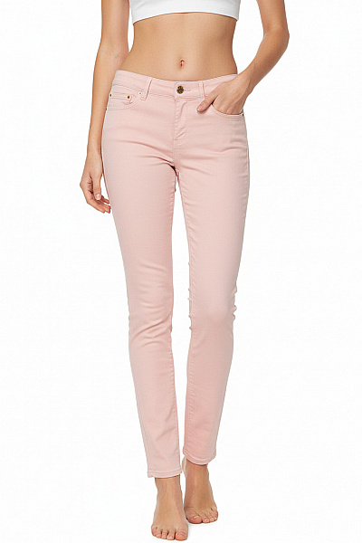 MANGO Dámské Kalhoty Růžové Vel. 38