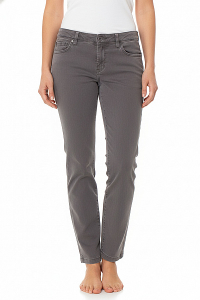 Dámské Chino Kalhoty Šedé Gap