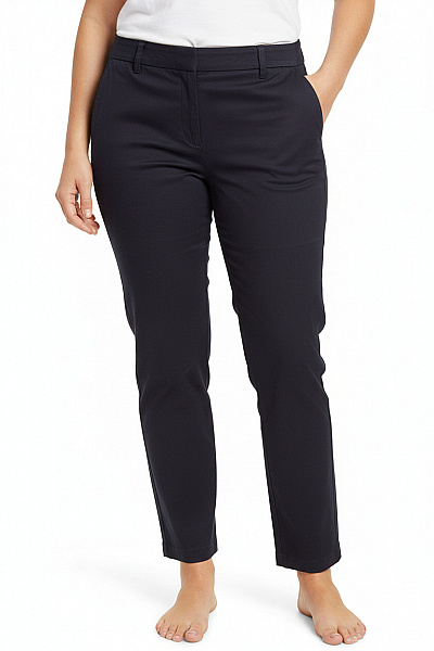 Dámské Chino Kalhoty Modré Massimo Dutti Vel. 40