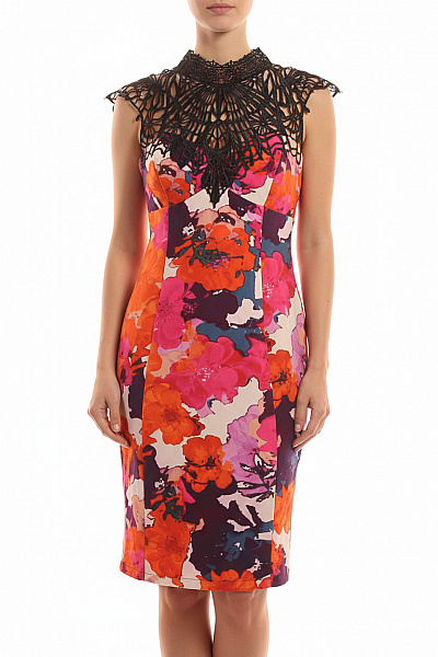 Šaty Barevné Second Hand Vel. 36