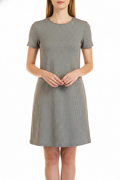 Tričkové  Šaty Šedé MANGO Second Hand Vel. M