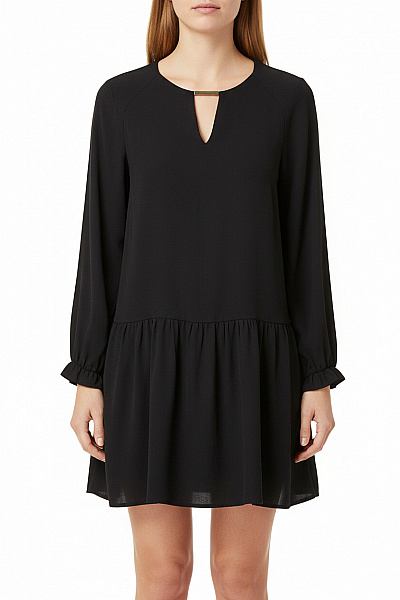 Společenské  Šaty Černé MANGO Second Hand Vel. L