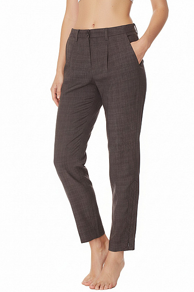 Dámské Kalhoty Vlněné Šedé MARCCAIN