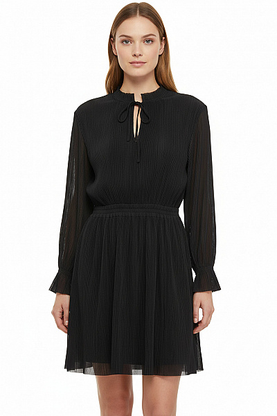 Tričkové  Šaty Černé Vel. 38