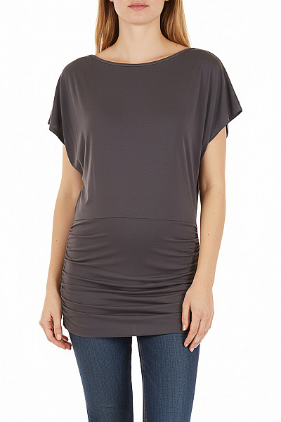 Donna Karan Dámské Tričko Šedé Vel. L