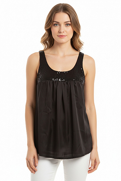  Halenka Jednobarevná Černá Minimum Second Hand Vel. 34