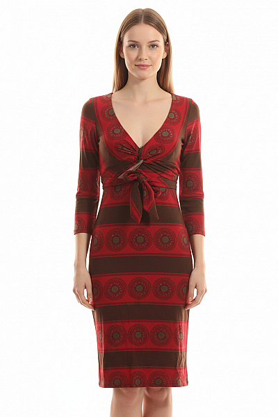 BCBGMAXAZRIA Šaty Červené Second Hand Vel. XS