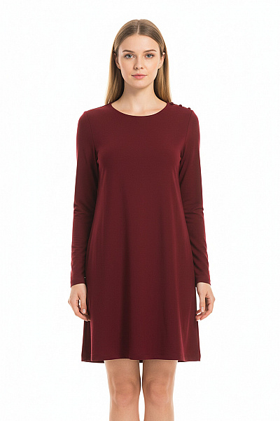 Šaty Vínová MANGO Vel. XS