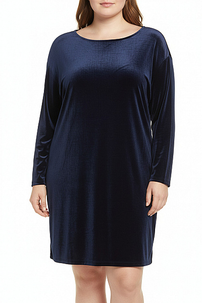 ILSE JACOBSEN Šaty Modré Vel. S/M