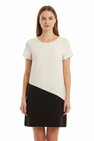 Šaty Černobílé MANGO Vel. XS