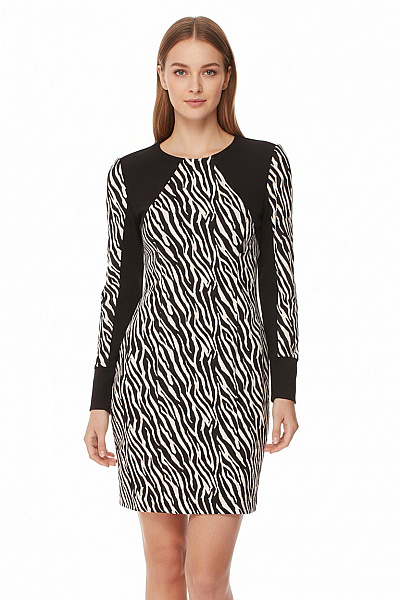 River Island Šaty Černobílé Vel. 36