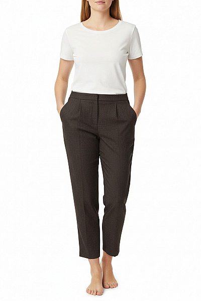 Dámské Chino Kalhoty Šedé ZARA Vel. M