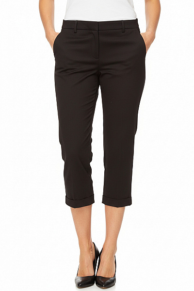 Marella Dámské Kalhoty Rovné Černé Vel. 36
