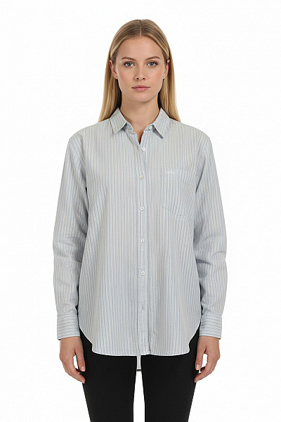 Dámská Košile Modrá LEVIS Second Hand Vel. M