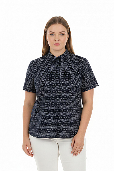 Marks & Spencer Dámská Košile Modrá Vel. 48