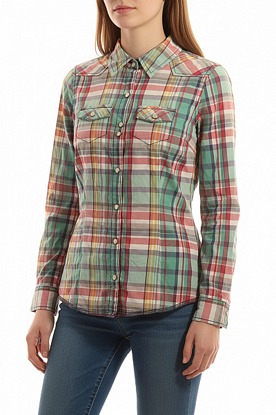 TOMMY HILFIGER Dámská Košile Barevná Second Hand Vel. XS