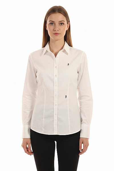 Společenská Dámská Košile Bílá Seidensticker Vel. 36