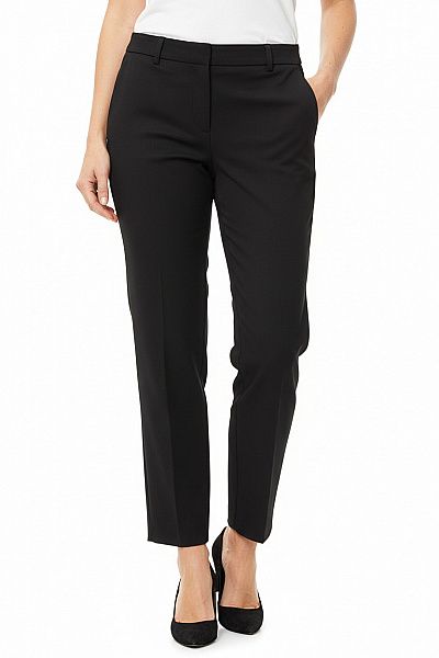 Dámské Chino Kalhoty Černé TAIFUN Second Hand