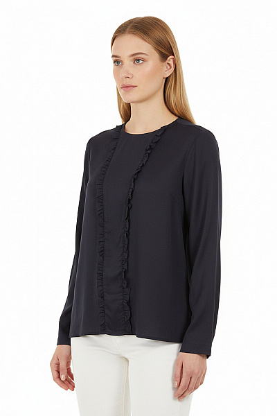 Společenská  Halenka Modrá ZARA Vel. S