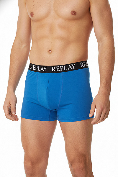 REPLAY Pánské Prádlo Modré Vel. L