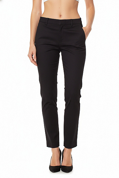 Dámské Chino Kalhoty Modré ZARA Vel. 36