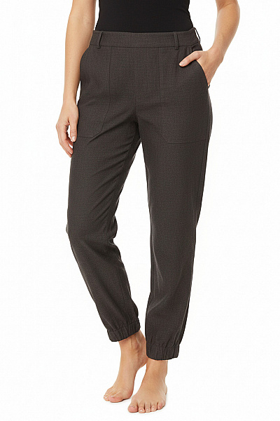 Dámské Kalhoty Rovné Šedé ZARA Vel. 40