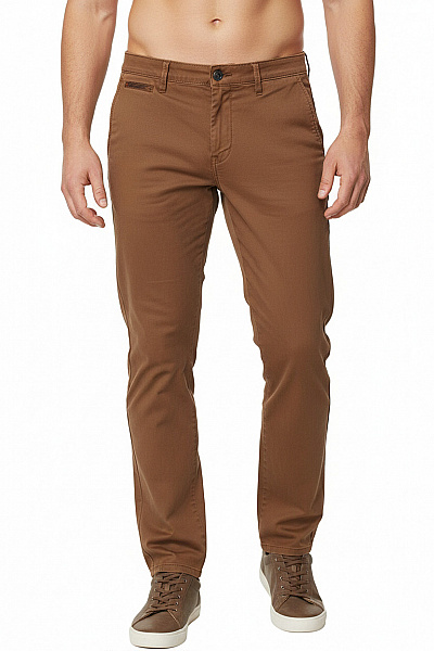 Pánské Chino Kalhoty Hnědé STORM Vel. 33/34