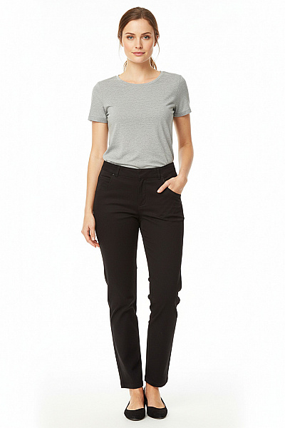 Dámské Kalhoty Černé FRACOMINA Vel. 46