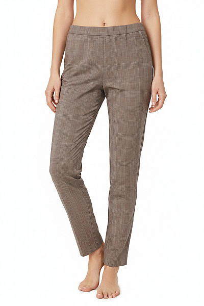 ZARA Dámské Kalhoty Hnědé Second Hand Vel. 34