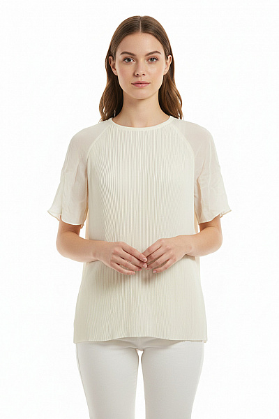 Massimo Dutti Halenka Bílá Vel. 36