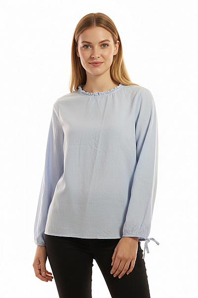 Blend She  Halenka Jednobarevná Modrá Vel. M