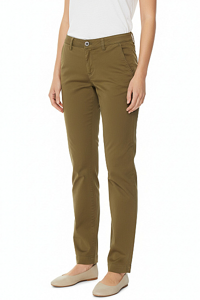 DDP Dámské Kalhoty Zelené Second Hand Vel. 26/36