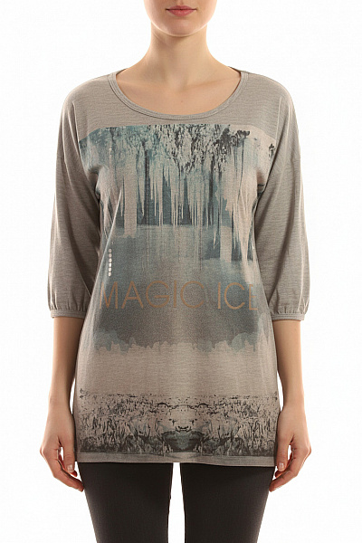 Monnari Dámské Tričko Šedé Vel. S