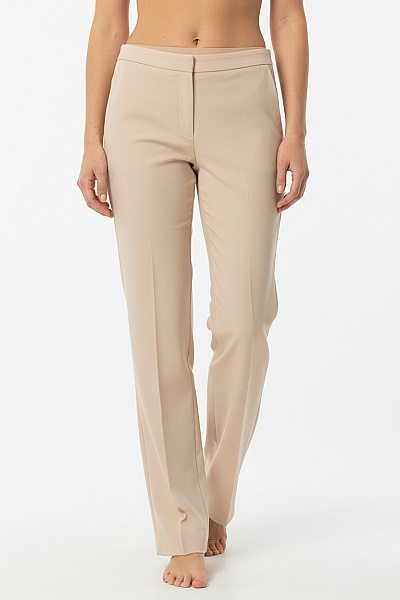 BETTY BARCLAY Dámské Kalhoty Béžové Second Hand Vel. 36