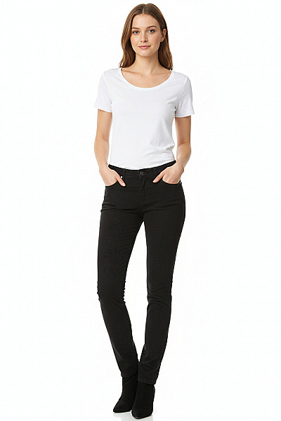 John Lewis Dámské Kalhoty Černé