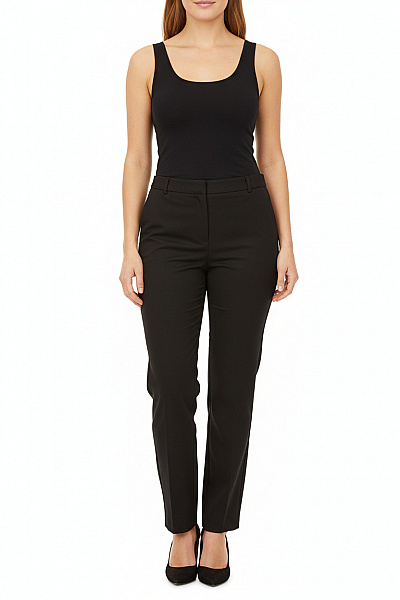 Dámské Kalhoty Černé Massimo Dutti Second Hand Vel. 40