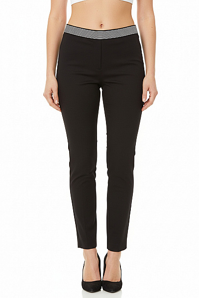 ZARA Dámské Kalhoty Černé Vel. M