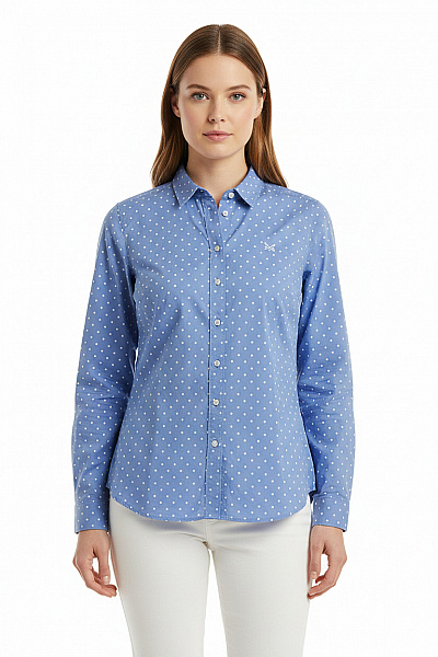 Dámská Košile Modrá