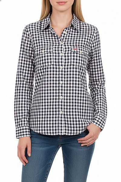 Hollister Kostkovaná Dámská Košile Barevná Vel. XS