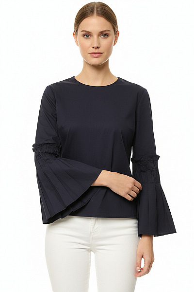 Sisters Jane  Halenka Jednobarevná Modrá Vel. M