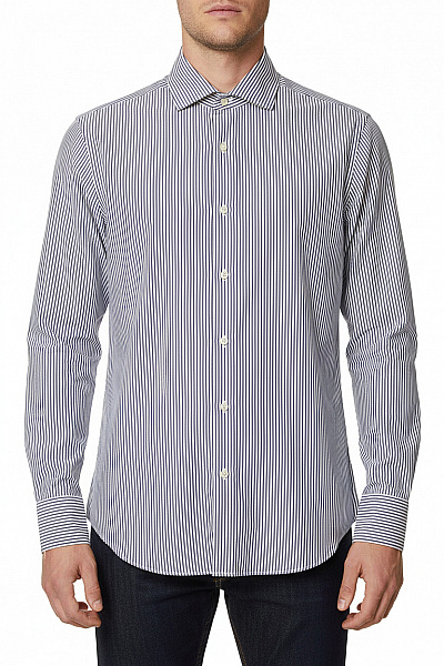 Pánská Košile Modrá Massimo Dutti Vel. 39