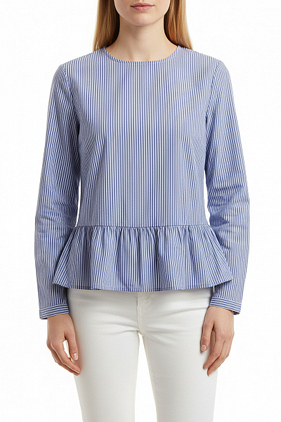 Halenka Modrá Marie Lund Second Hand Vel. 36