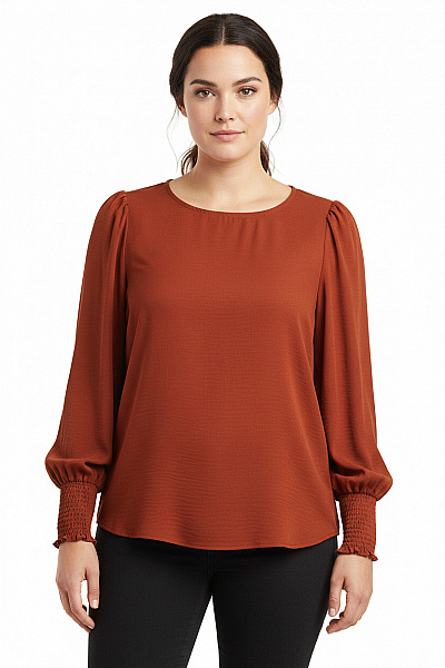 Halenka Hnědá ZIZZI Vel. XL