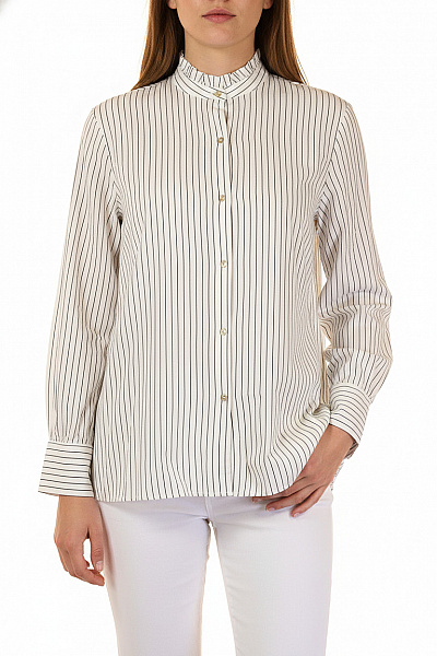 Dámská Košile Černobílá Massimo Dutti Second Hand Vel. M