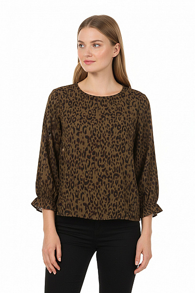 Vzorovaná  Halenka Barevná Minus Vel. 44