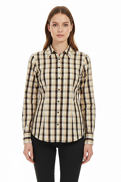 TOMMY HILFIGER Kostkovaná Dámská Košile Barevná