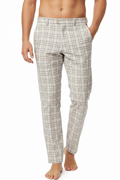 MANGO Pánské Kalhoty Šedé Second Hand Vel. 40