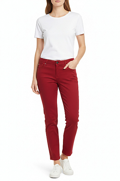 Marc O´Polo Dámské Chino Kalhoty Vínová Vel. 40